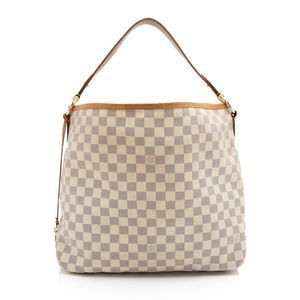 Louis Vuitton Damier Azur Delightful MM Shoulder Bag
